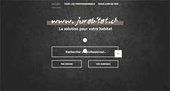 Desktop Screenshot of jurabitat.ch